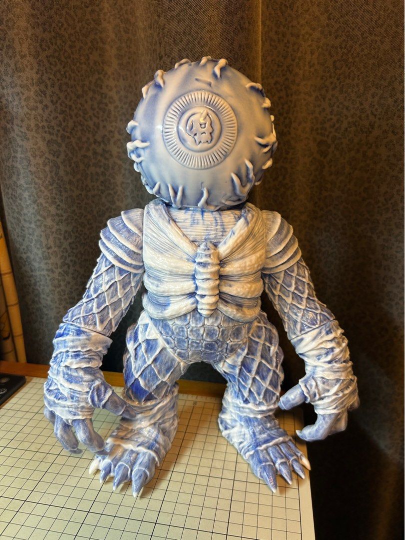 30体限定 nicolas lestang MISHKA VOODOO 1期 MISHKA/BADTEETHCOMICS LESTANG NICOLAS Voodoo 茶成型/青銀塗装