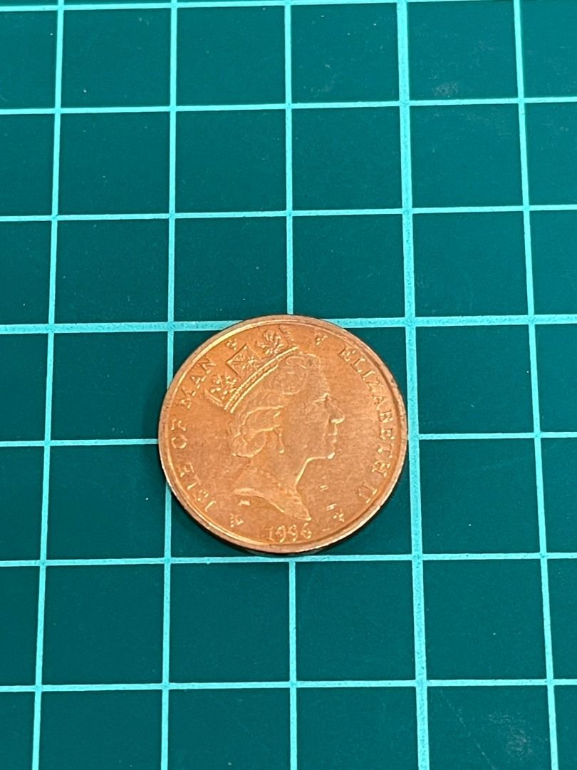 歐洲曼島1996年英國屬地伊莉莎白豆子1便士錢幣硬幣-UNC少見、首發年份(綠45), 書籍、休閒與玩具, 收藏、紀念品, 錢幣、紙鈔在旋轉拍賣