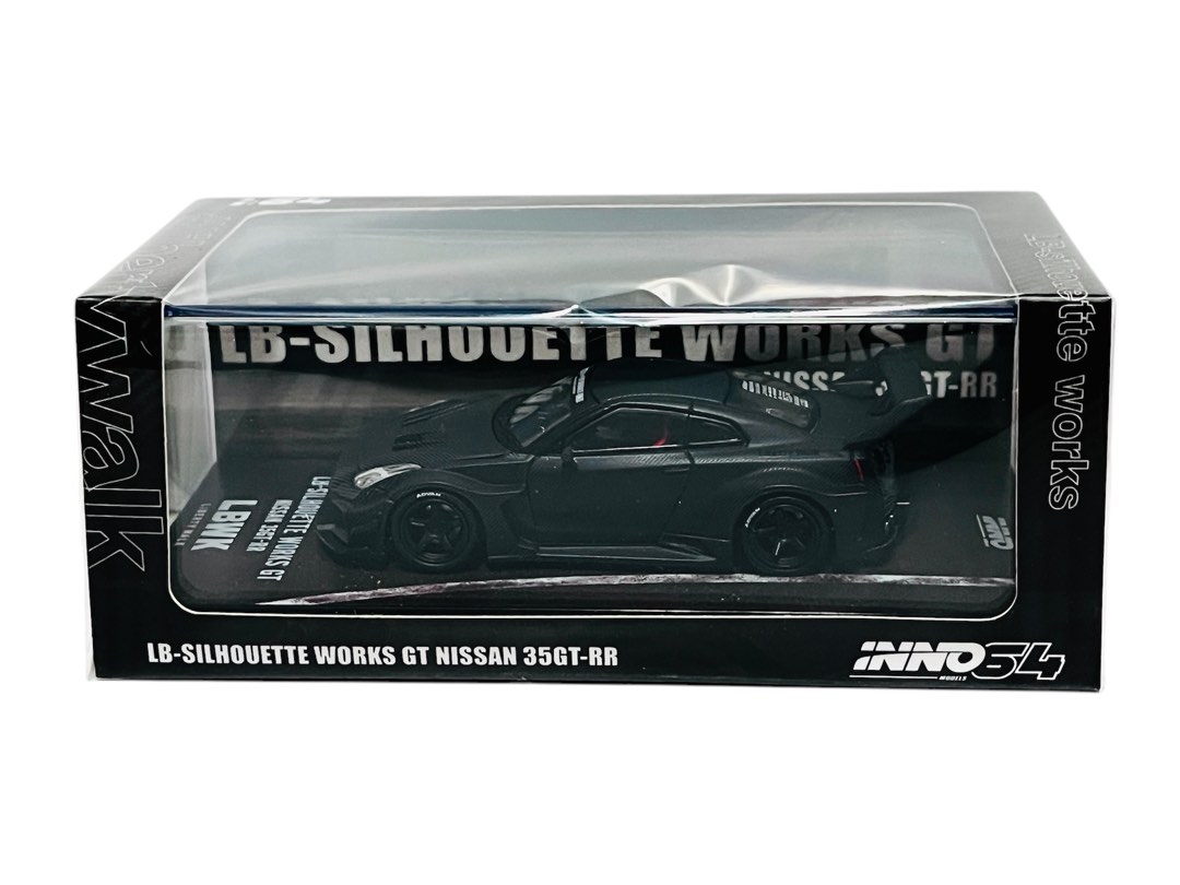 全新 未開封 INNO 64 Scale 1:64 1/64 比例 日產 Nissan Skyline GTR R35 LBWK LB ...