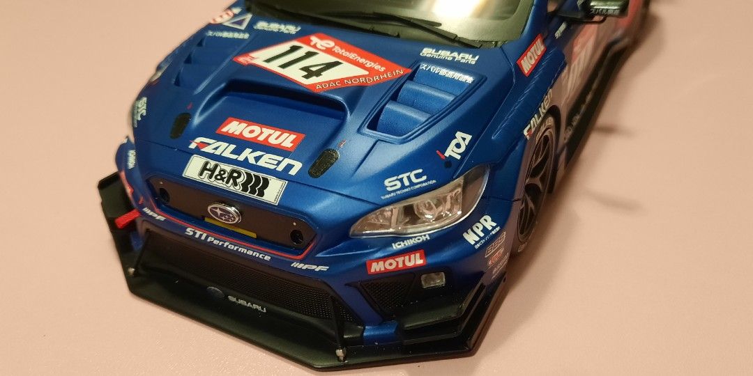 限量一千部) 京商Kyosho 1/18 Subaru WRX STI NBR CHALLENGE 限量一千部) 京商Kyosho 1/18 Subaru WRX STI NBR CHALLENGE