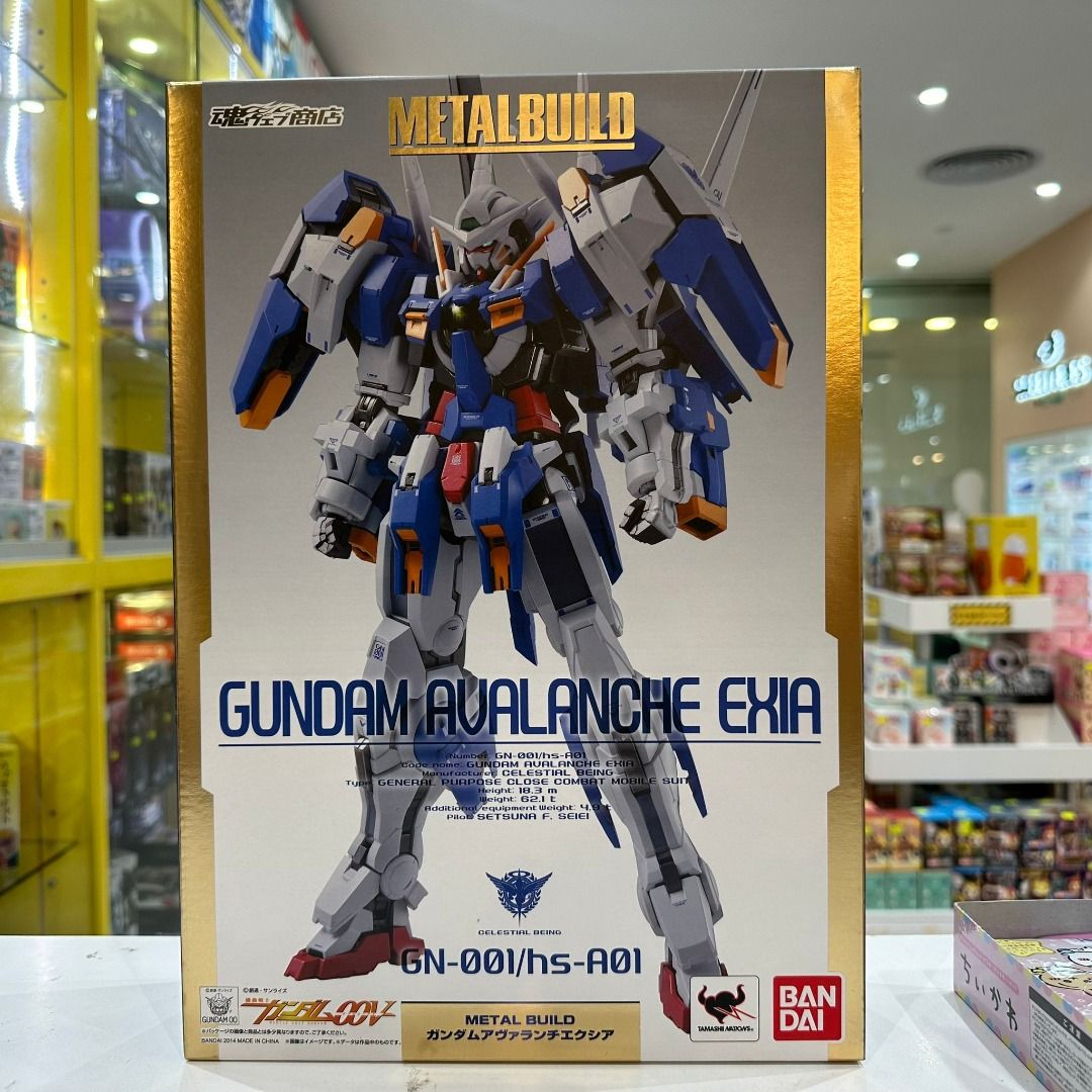 銅鑼灣cwb brick house門市) Metal Build Avalanche Exia Normal Version 雪崩(KL412),  興趣及遊戲, 玩具& 遊戲類- Carousell
