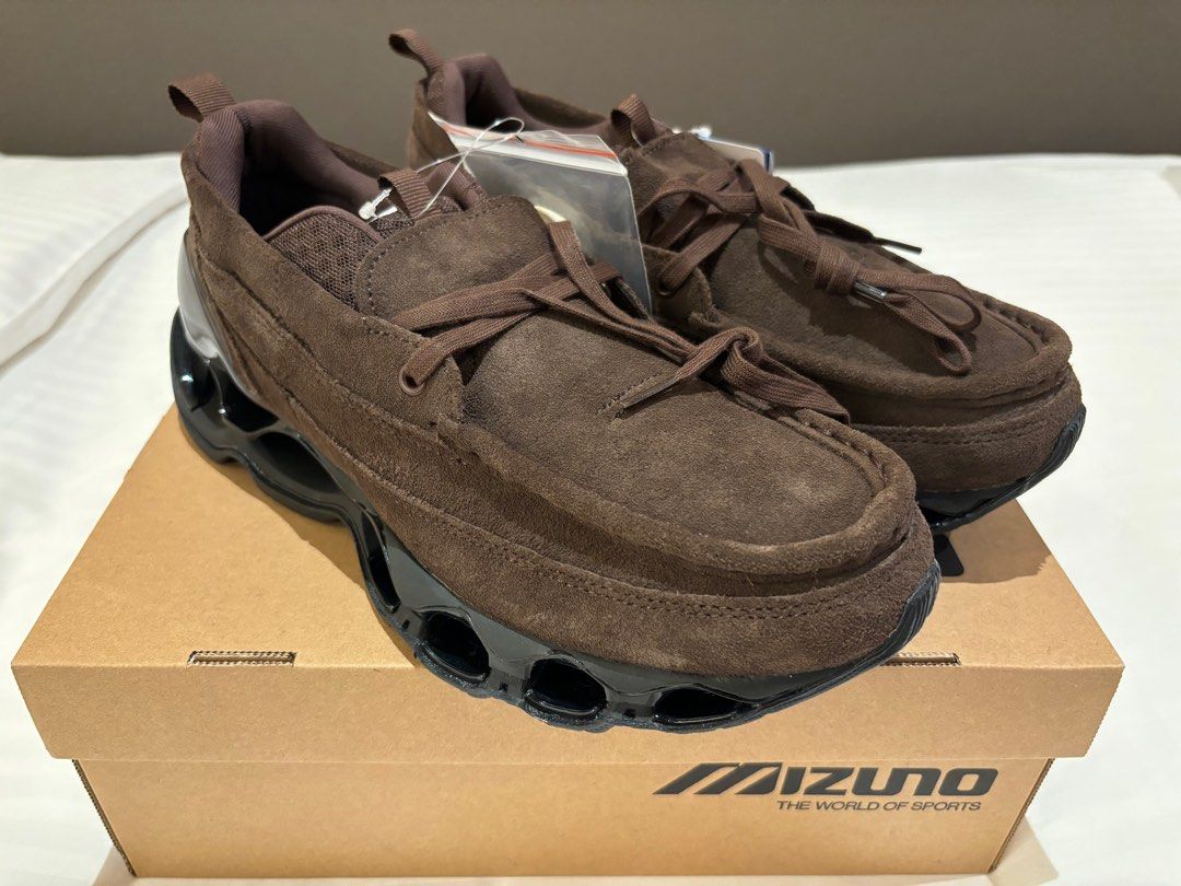 US8.5 Mizuno Wave Prophecy Moc Brown Carousell