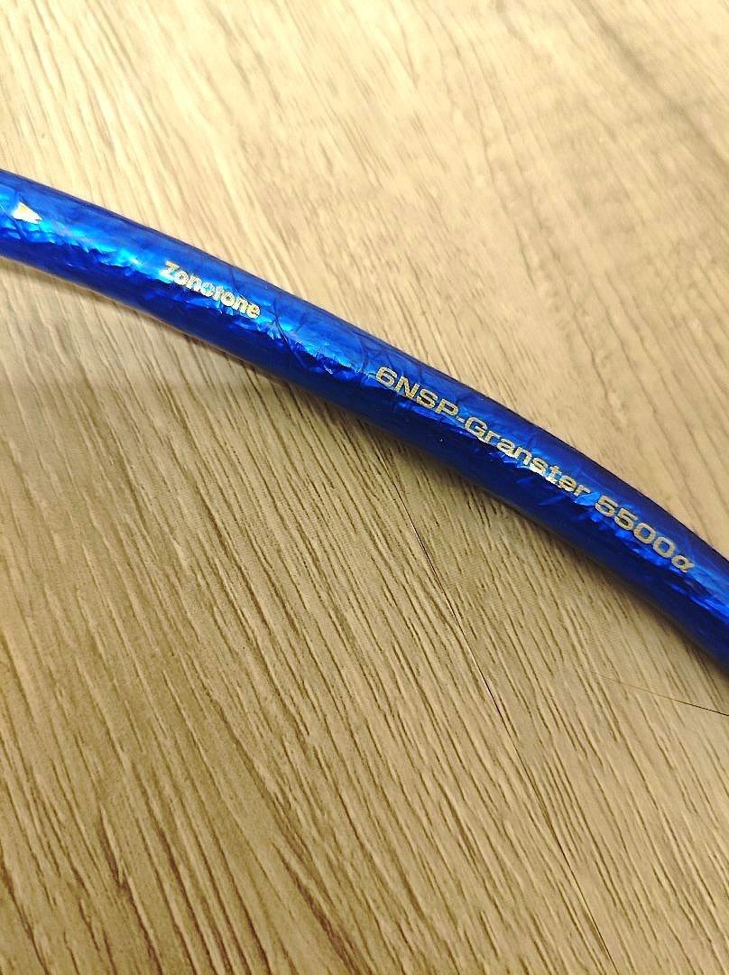 日本Zonotone 6NSP Granster 5500α speaker cable 喇叭線, 音響
