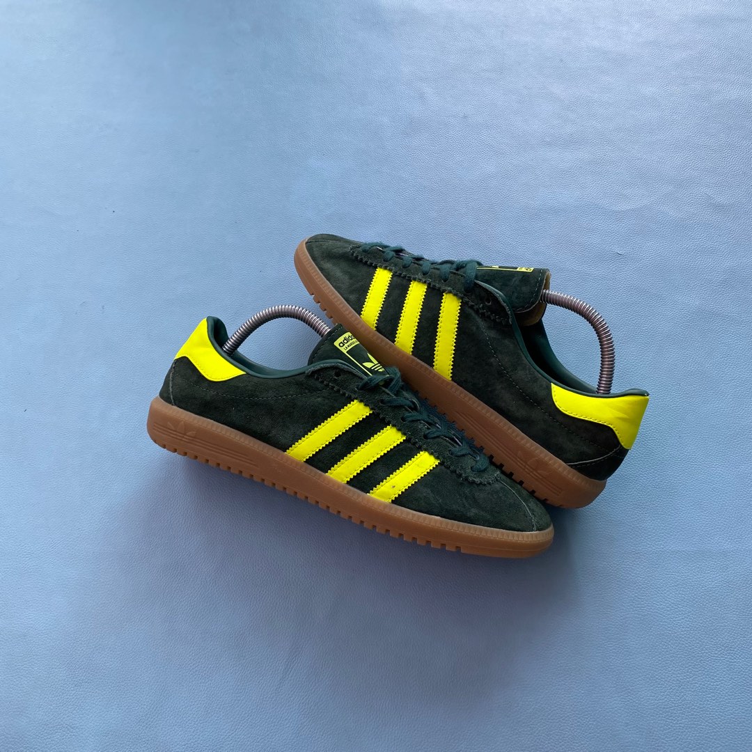 green adidas bermuda