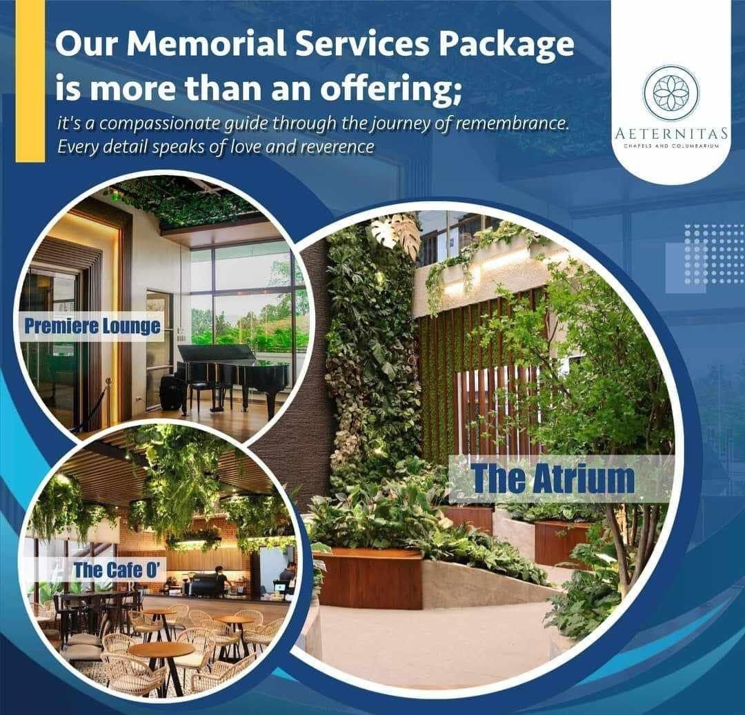Aeternitas Chapels and Columbarium (Category: Memorial Lot) located in Quezon City. Submitted by cranehead (Listing ID 1335917535, Image 1). Description: Aeternitas Chapels and Columbarium State of the Art Columbarium -Up to 4 Standard sized urns - Perpetual / Lifetime Ownership - High Value Appreciation - Worry Free Investment - Accessibility - Built- quality - 24/7 Security - Fully Airconditioned - Transferable / Saleable INVEST NOW! Contract P