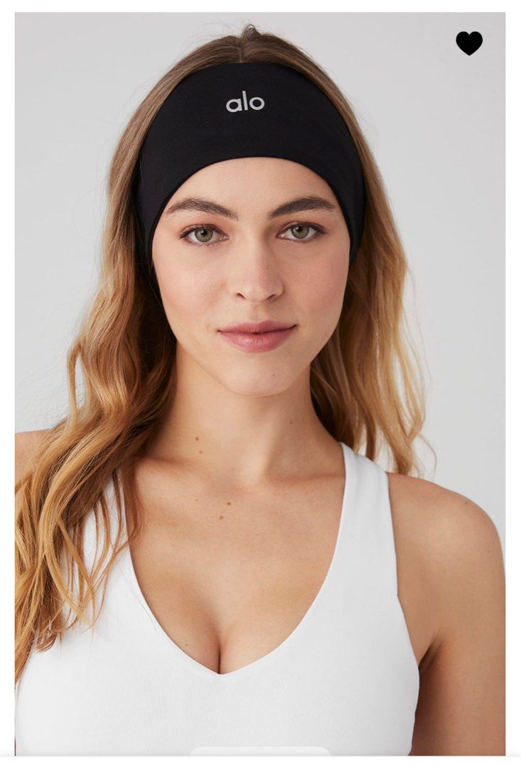 ALO Headband (Category: Hair) located in Manila. Submitted by dream.cream (Listing ID 1335791544, Image 3). Description: ALO Headband colors: Black/White preorder.