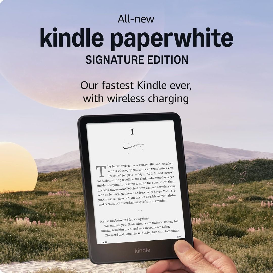 Amazon Kindle Paperwhite (12th Gen, 2024 release)(16GB: $1,368 | 32GB  Signature: $1,628起) 亞馬遜7