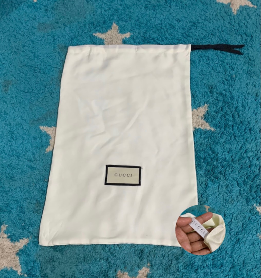 Gucci dust bag deals