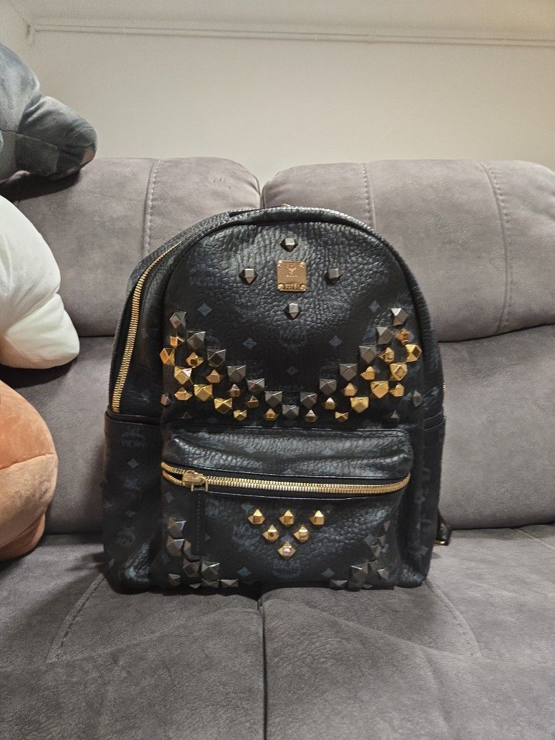 Mcm backpack large sale