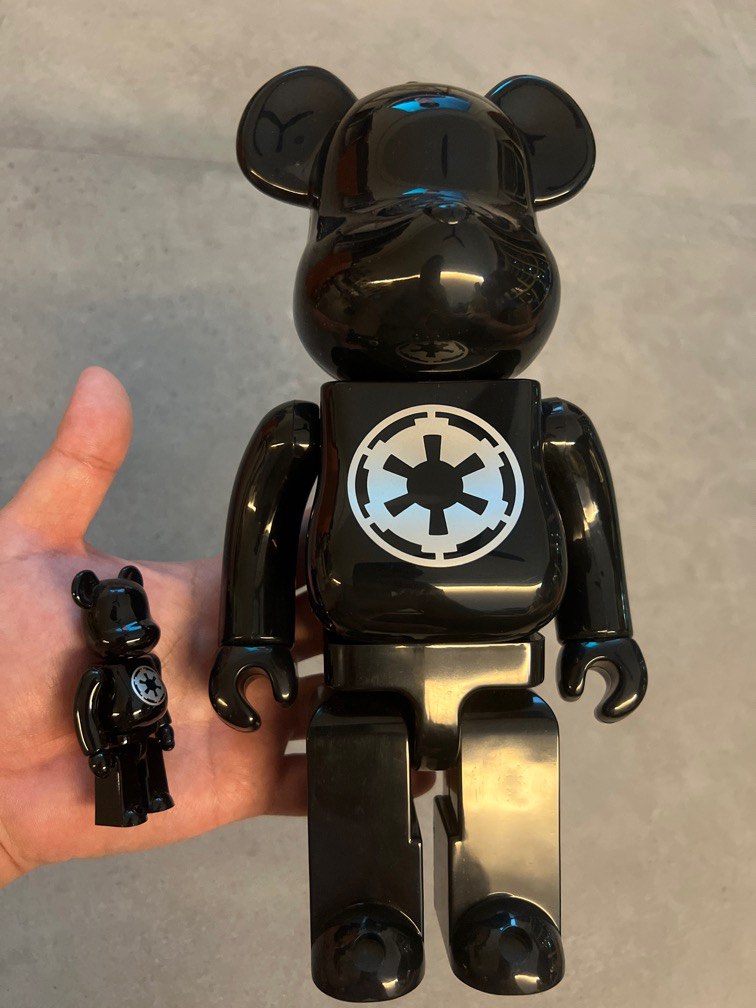 STAR WARS BE@RBRICK IMPERIAL 400% & 100%