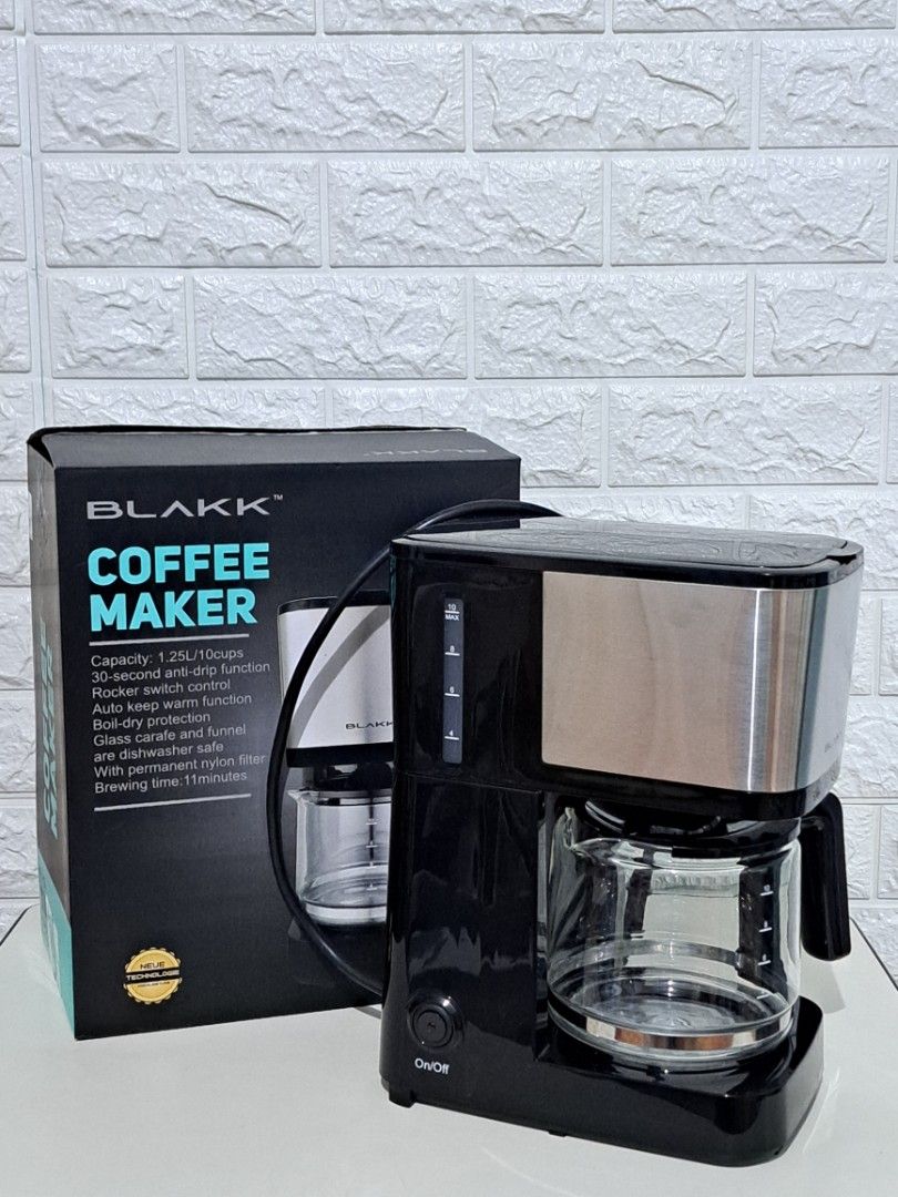 Blakk coffee maker outlet