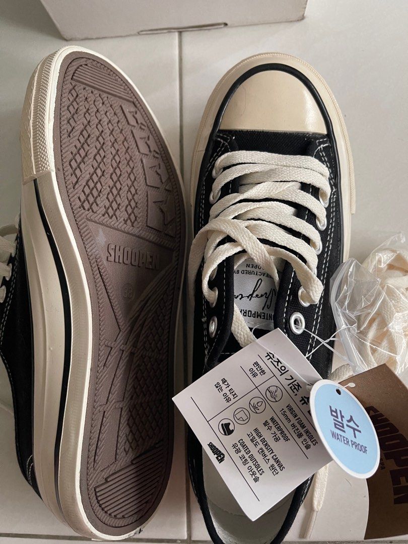 Brand New Korean Shoopen Water Proof Sneakers Women s Fashion Footwear Sneakers on Carousell