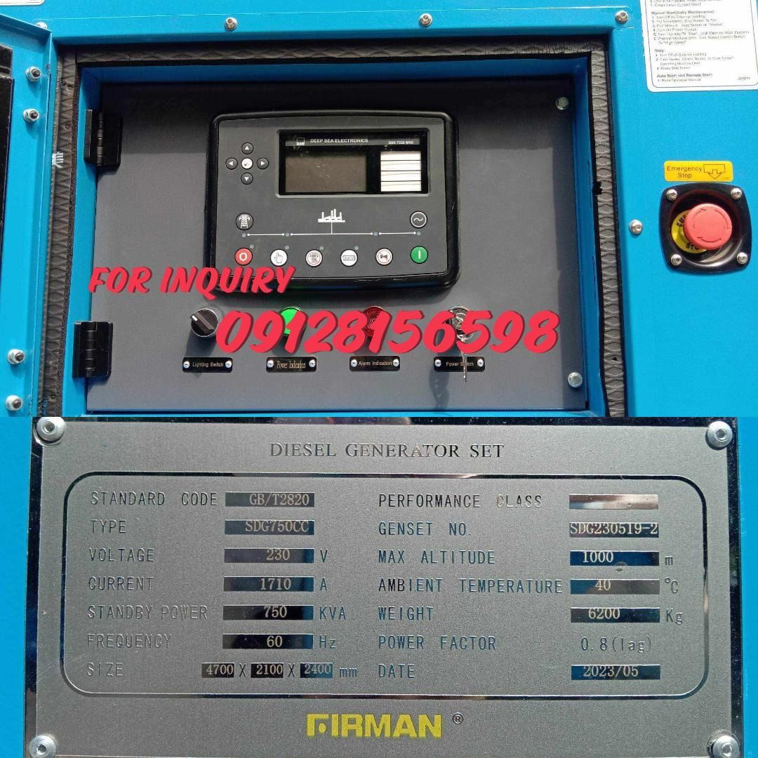 BRANDNEW SILENT DIESEL GENERATOR SET (Category: Construction Tools & Equipment) located in San Juan City. Submitted by rheadg (Listing ID 1335791881, Image 1). Description: Brown Out / Power outage?? No more worries! We're here for you to supply brandnew generator set with a good quality in a very cheap price. Available now! Brand: Cummins / Yangdong / Weichai / Weifang / Isuzu Ranging from 6kva up to 1500kva without under rating capacity Phasing