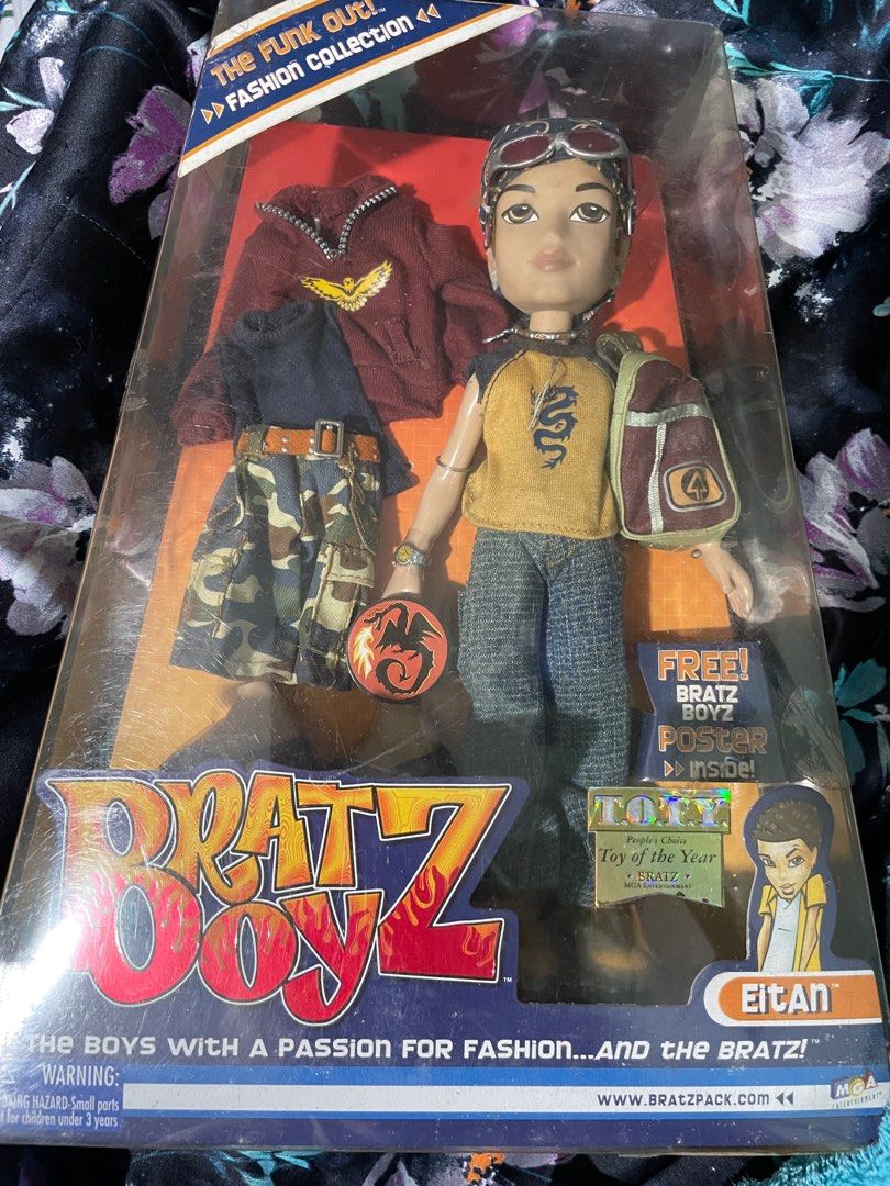 Bratz - Bratz Boyz - Eitan - 2004 Edition - (Category: Kids Toys) located in Caloocan City. Submitted by brtz01 (Listing ID 1335869282, Image 3). Description: BNIB, never been opened. Collectible. .