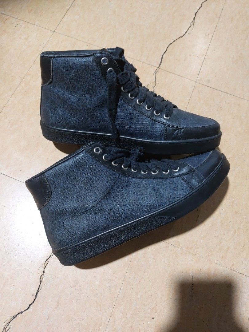 Gucci high top supreme store