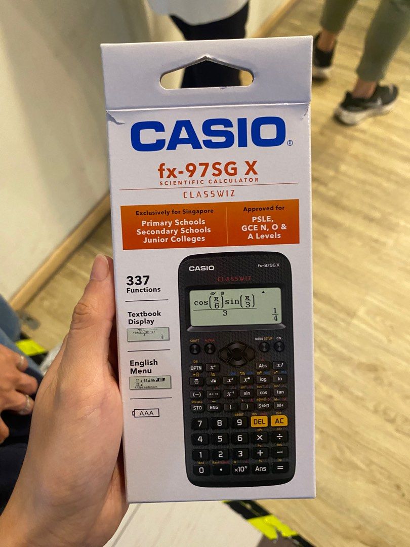 CASIO fx 97SG X calculator FOR SCHOOL Hobbies Toys Stationery Craft Stationery School Supplies on Carousell
