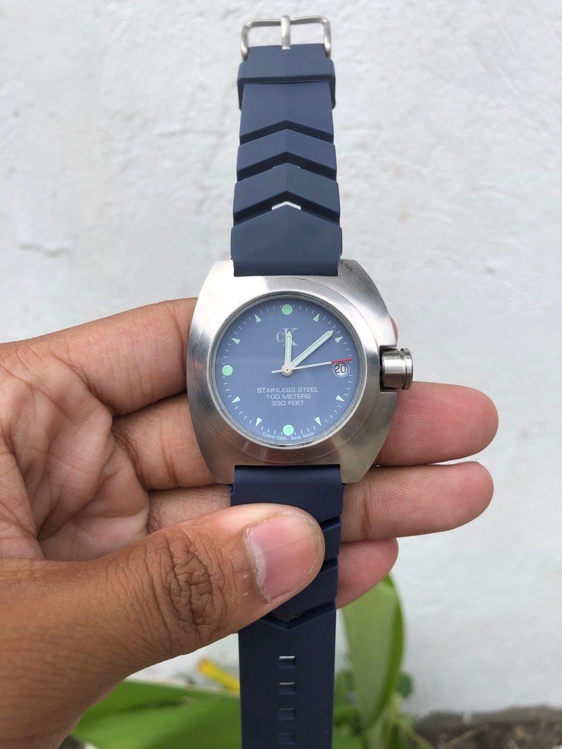 Calvin Klein K12111 original swiss made Luxury Watches on Carousell