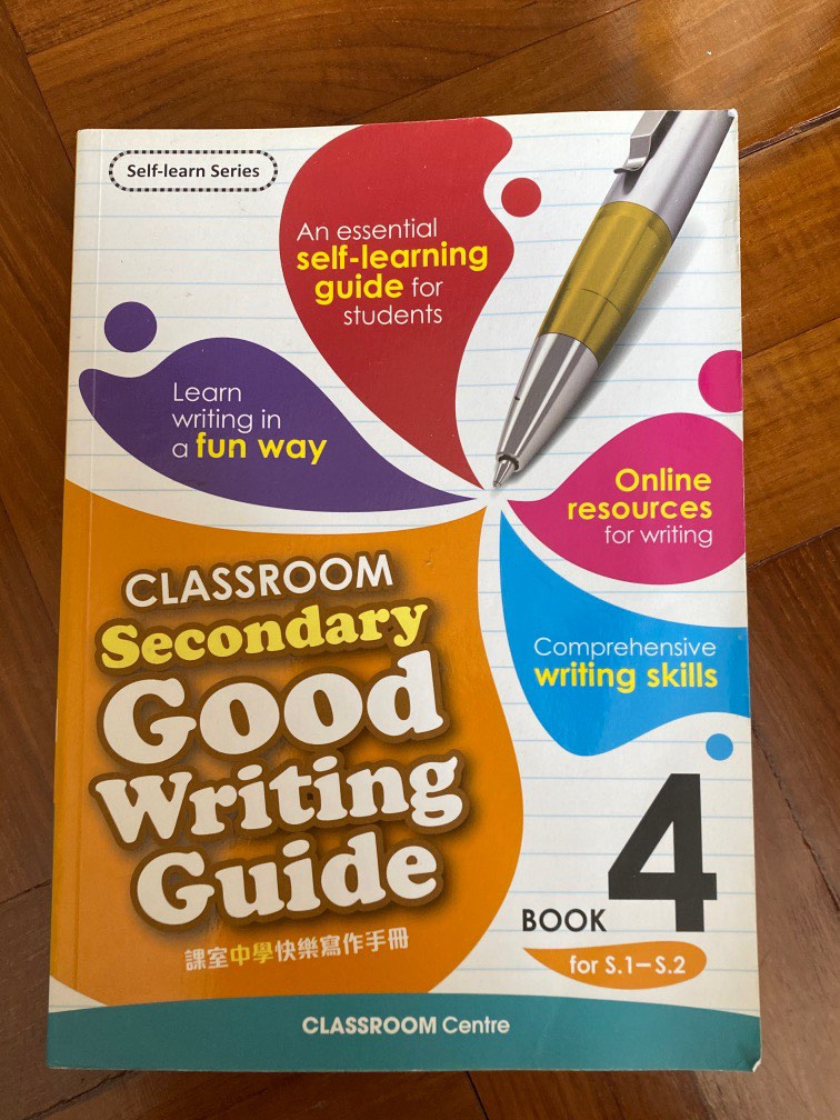 Classroom Secondary Writing Guide-Book 4-S.1-S.2, 興趣及遊戲, 書本 & 文具, 教科書 ...