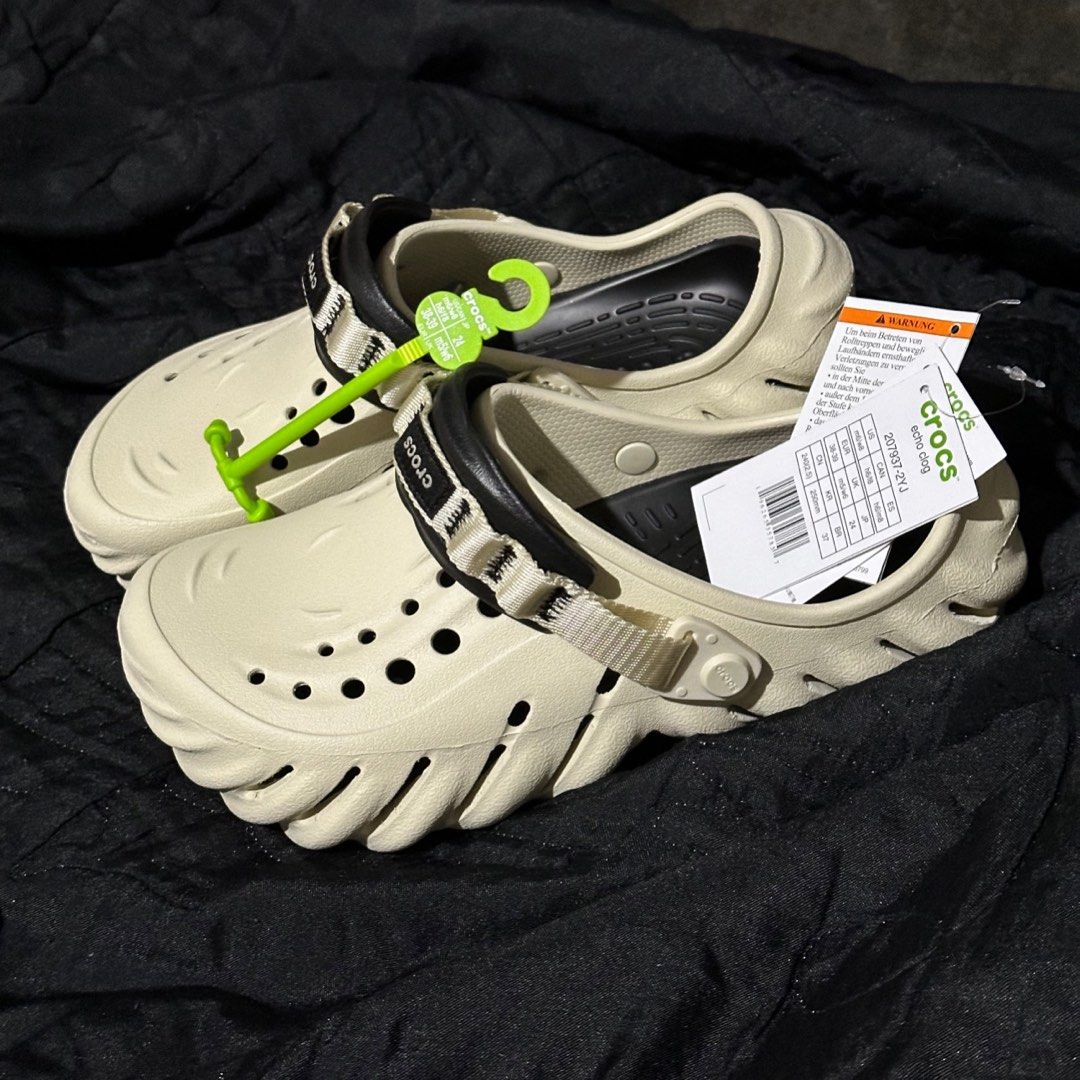 CROCS Echo Clogs (NEW) Crocs, Slippers, Sandals, Unisex, Daily wear,  Streetwear, Stylish, Original, Brand New