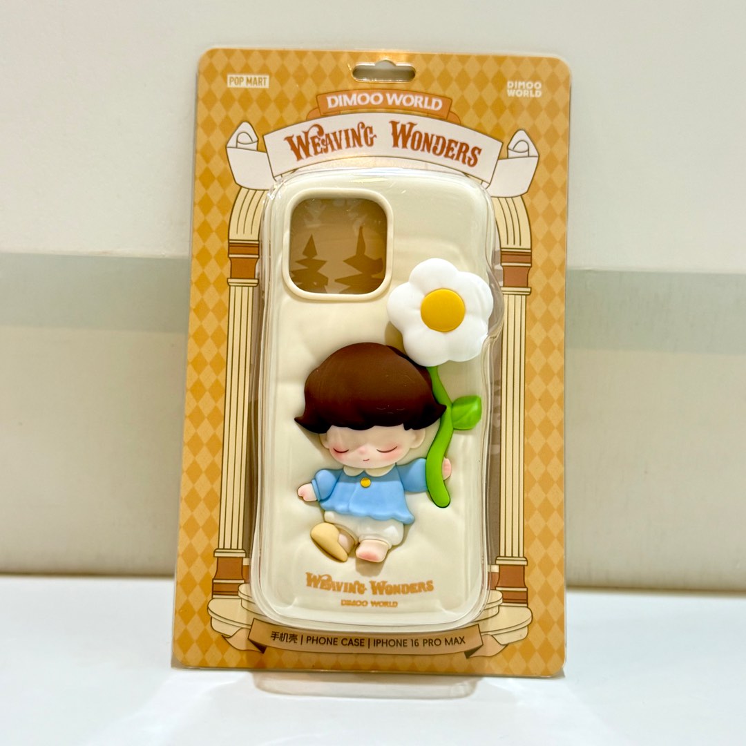 Dimoo Weaving Wonders iPhone 16 Pro Max Case, Hobbies & Toys ...