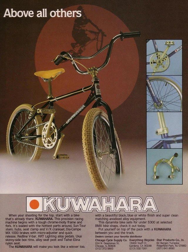 EARLY BIRDS PRE ORDER OFFER KUWAHARA K-ZERO BMX COMPLETE BICYCLE