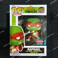 Funko Pop! TMNT x Power Rangers : Raphael as Red Ranger, Toys ...