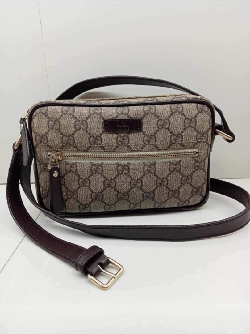 GG in beiege pvc leather