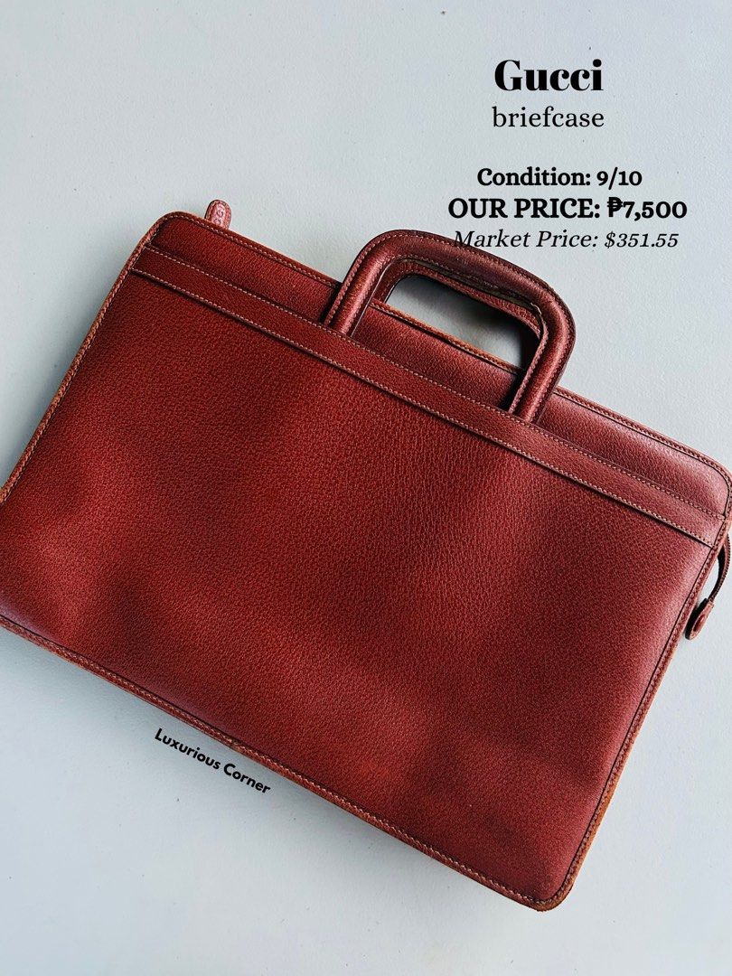 Gucci briefcase hotsell