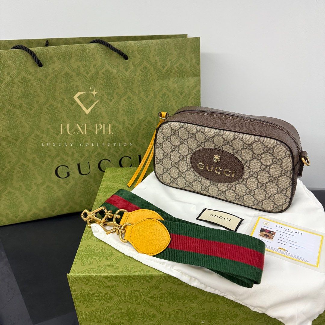 Gucci Neo Vintage Camera Bag Women s Fashion Bags Wallets Cross body Bags on Carousell