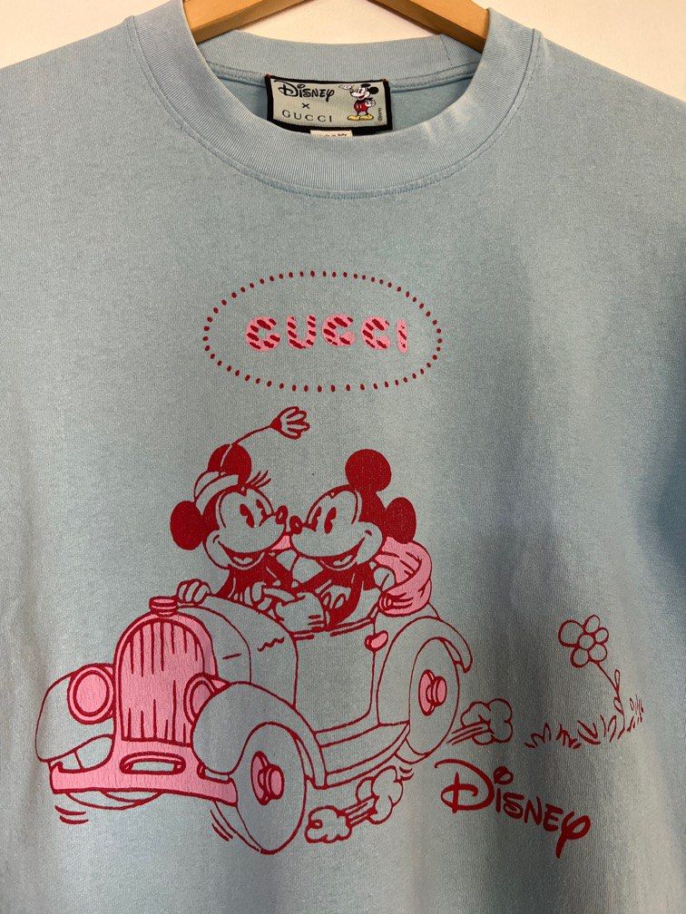 Gucci X Mickey Mouse Women s Fashion Tops Shirts on Carousell