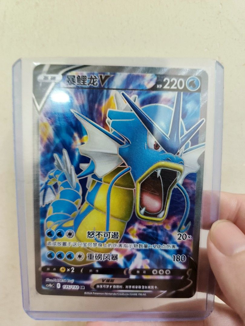 Gyarados V SR Pokemon TCG Chi, Hobbies & Toys, Collectibles & Memorabilia,  Vintage Collectibles on Carousell