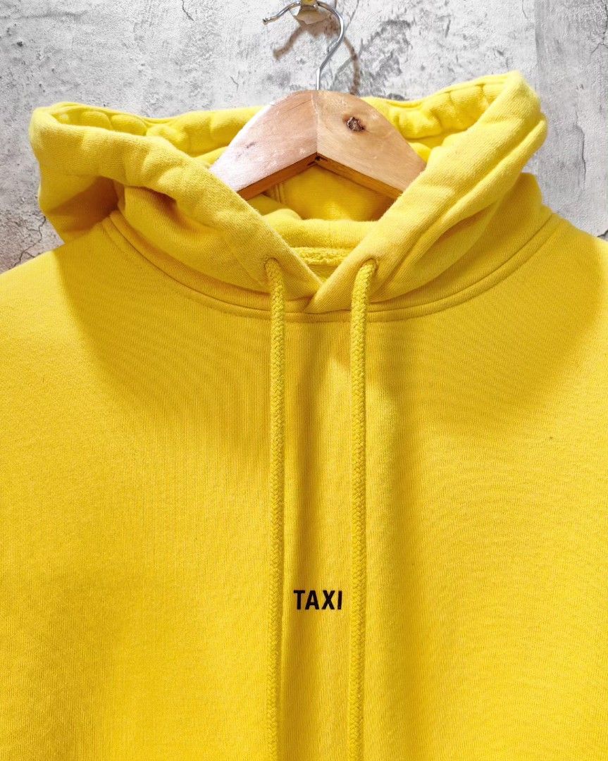 Helmut lang taxi hoodie yellow hotsell