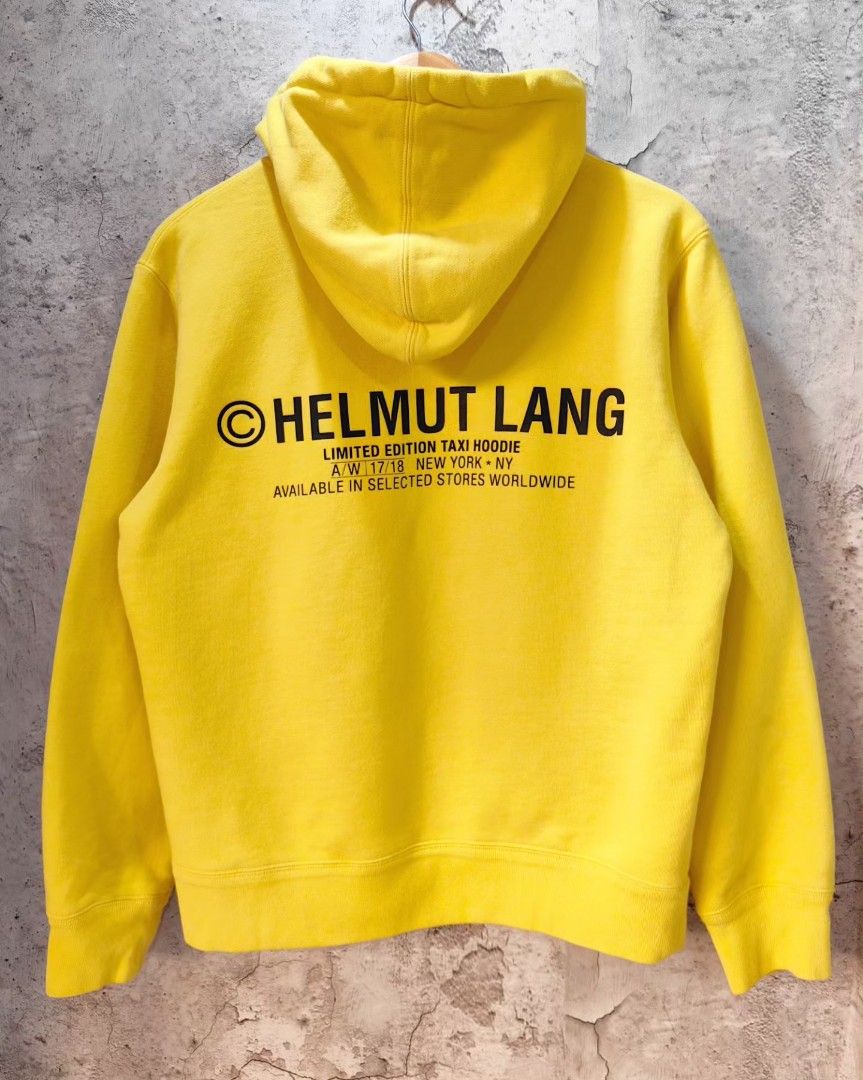 Helmut lang limited edition taxi hoodie 2025