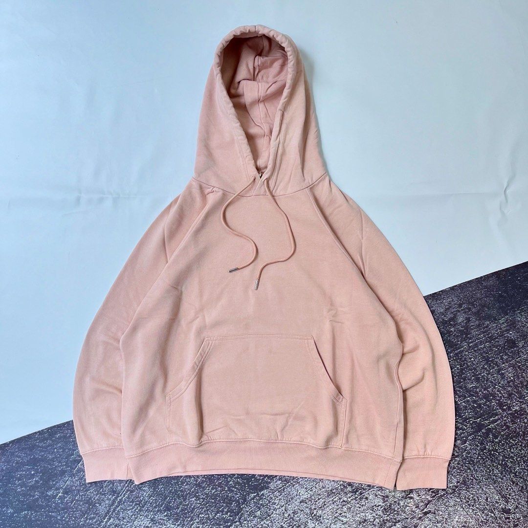 Peach hoodie h&m best sale