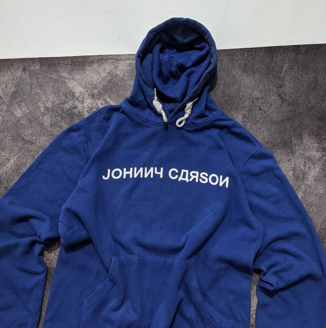 Hoodie Johnny Carson Fesyen Pria Pakaian Baju Luaran di Carousell