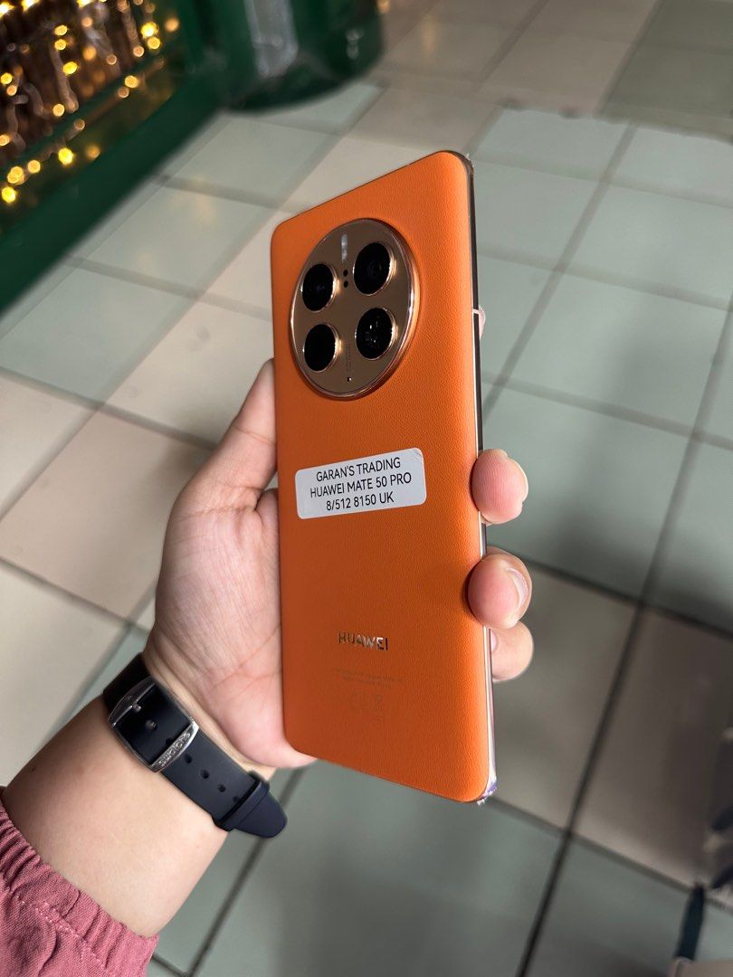 Huawei Mate 50 Pro 512gb Dualsim FU (Category: Huawei) located in San Juan City. Submitted by javedsgadgetshop (Listing ID 1335934767, Image 2). Description: OPEN FOR INSTALLMENT VIA CREDIT CARD/GGIVES/SPAY/BILLEASE & SWAP/TRADE-IN! BUY AND SELL! Quick Specs : Huawei Mate 50 Pro •512gb •NTC Variant •Good batt health •Factory Unlock •95% Smoothness •No hidden issue | No Repaired •100% Authentic | Not Refurbished •w/ OEM Charger & store warranty ❣️