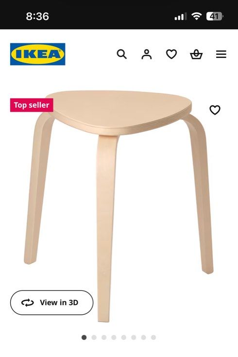 Ikea kyrre stools clearance