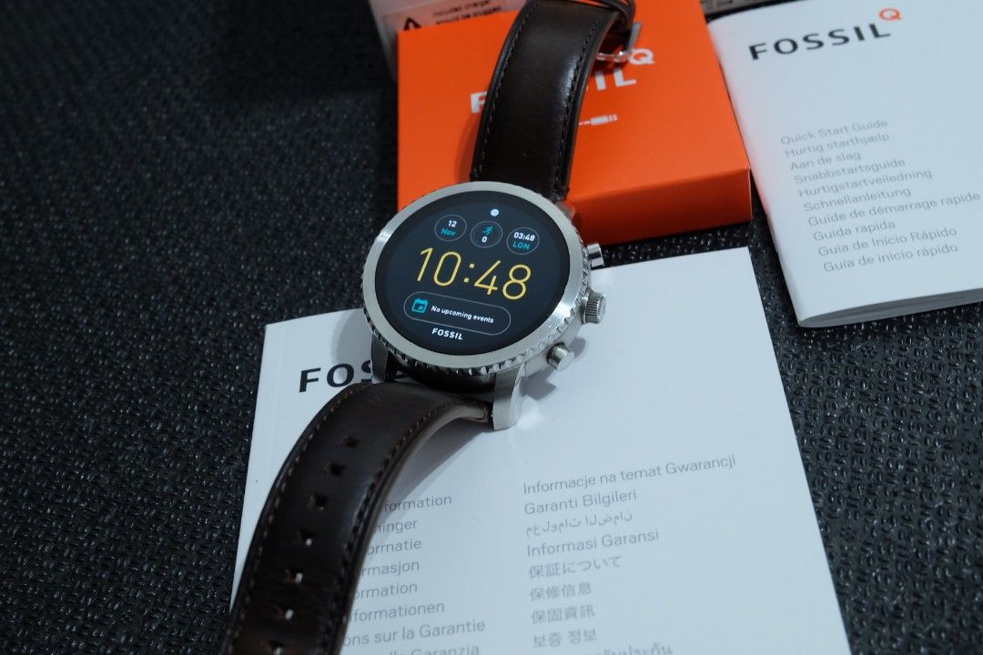 Smart disque watch second hand
