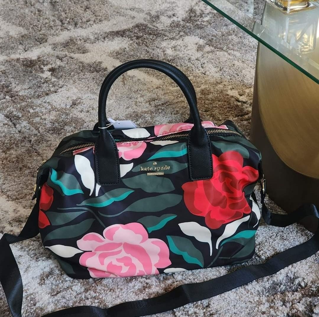 Kate spade lyla nylon tote bag top