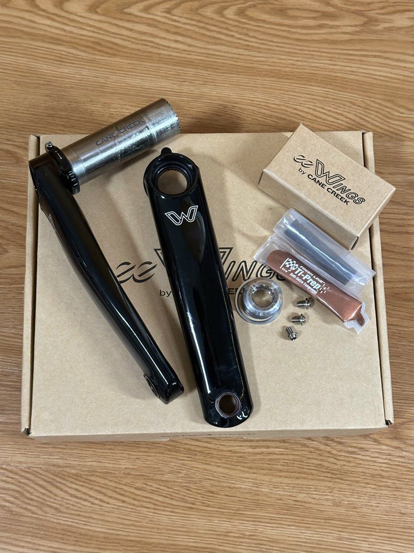 Pre-loved) eeWings Black Raven Cane Creek Titanium All-Road 170mm