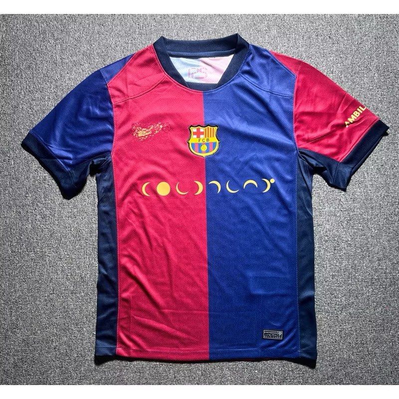 [美品]バルセロナ24/25 クラシコ限定” COLDPLAY”着用モデル Limited Edition Barcelona 24/25 Coldplay Logo El Clasico Home