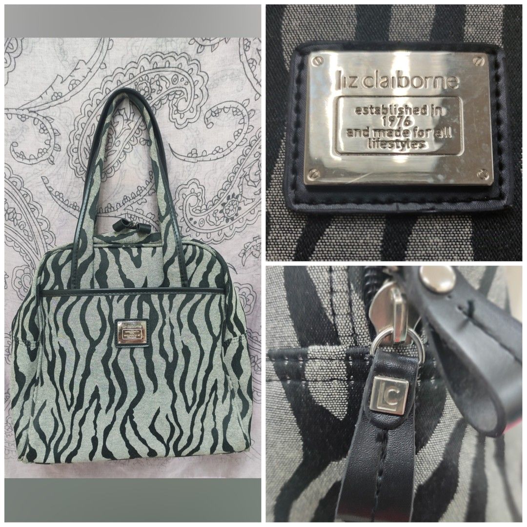 Authentic Liz Claiborne Monaco Collection Laptop Tote Bag Women s Fashion Bags Wallets Tote Bags on Carousell