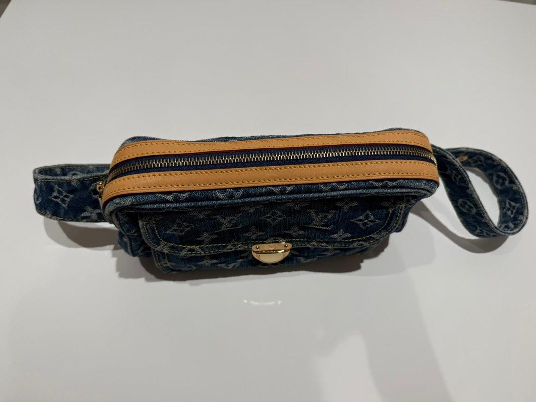 Louis Vuitton Denim Bumbag Luxury Bags Wallets on Carousell