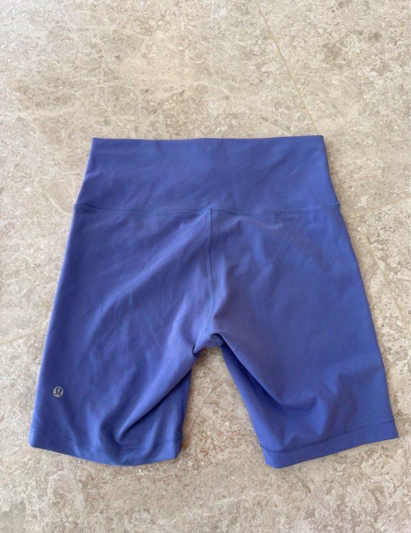 Lululemon shorts Lilac Bike Shorts Women s Fashion Activewear on Carousell