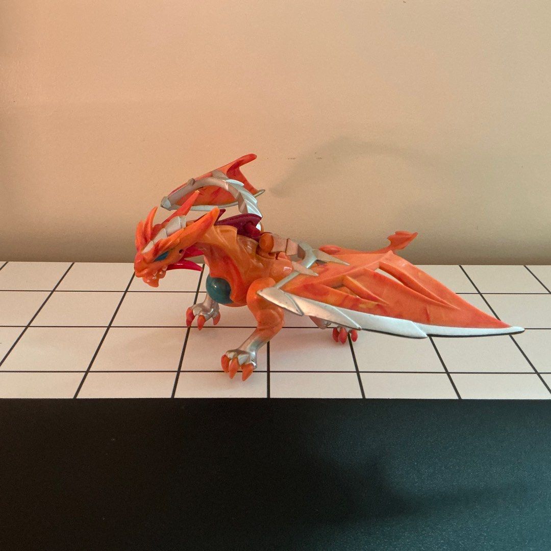 Mega Blocks Orange Dragon (Category: Lego & Building Sets) located in Baguio. Submitted by bobafatph (Listing ID 1335804216, Image 2). Description: Condition: Minor warping of wing, fixable with warm water treatment Location: Baguio City Shipping: J&T Payment: Gcash/Bank.