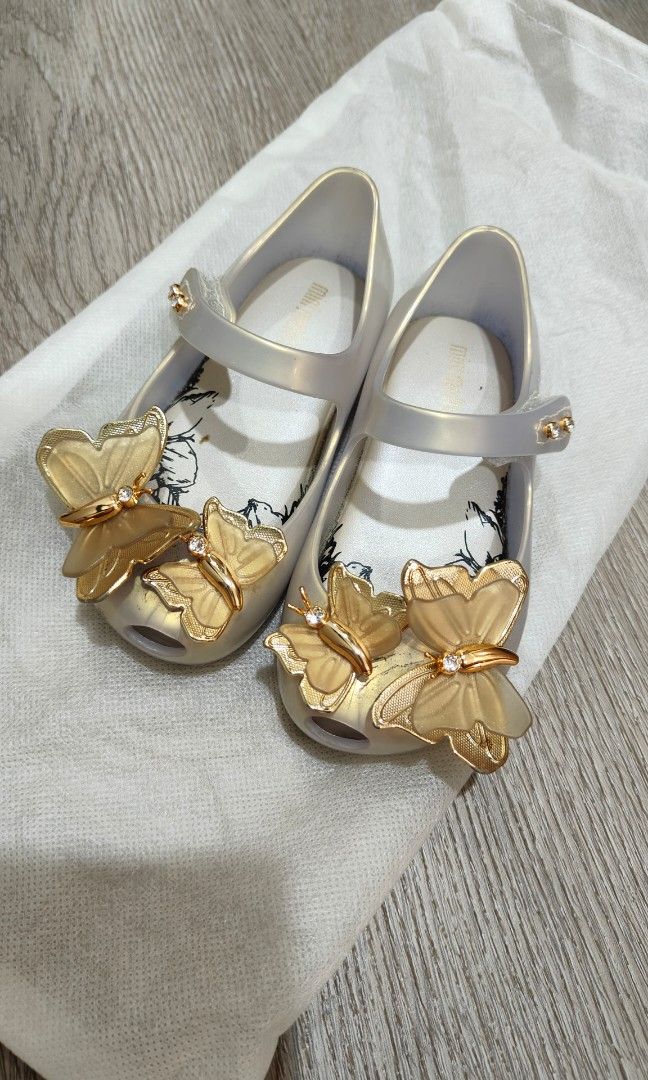 Mini melissa gold butterfly on sale