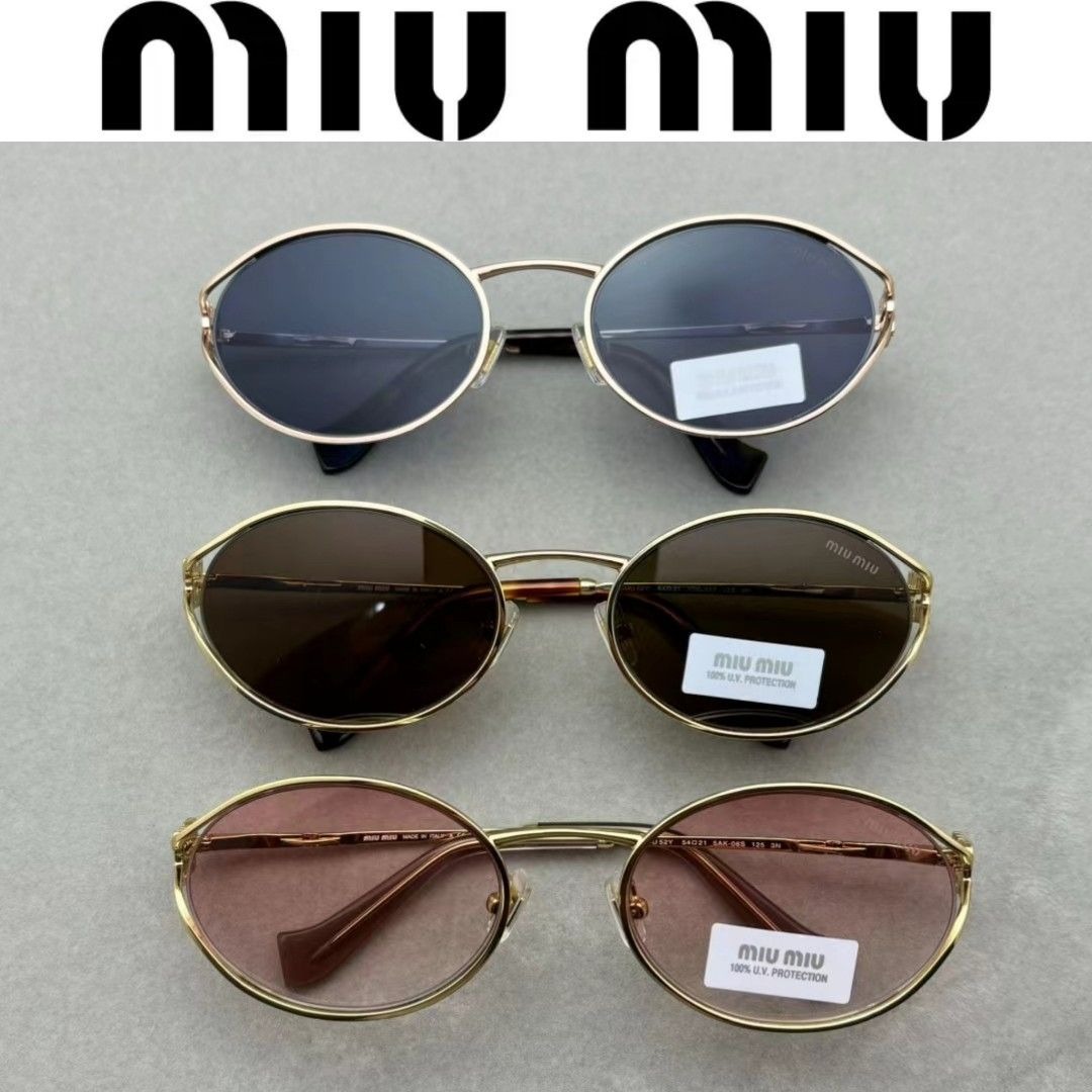 Miu miu round sunglasses online