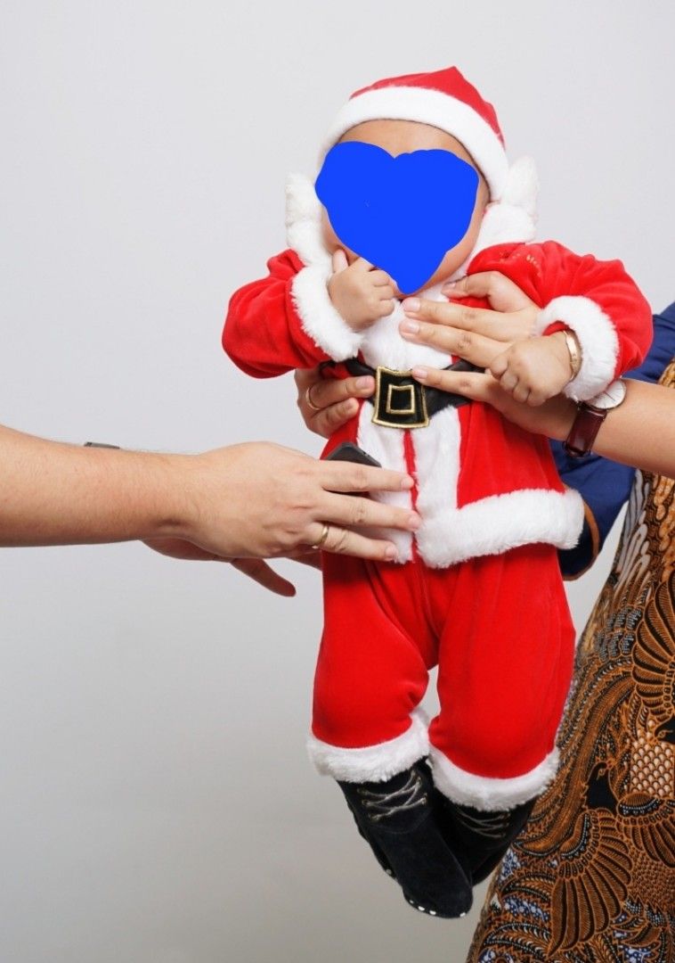 MOTHERCARE SANTA COSTUME BAJU SANTA CLAUS Bayi Anak Baju Bayi di Carousell