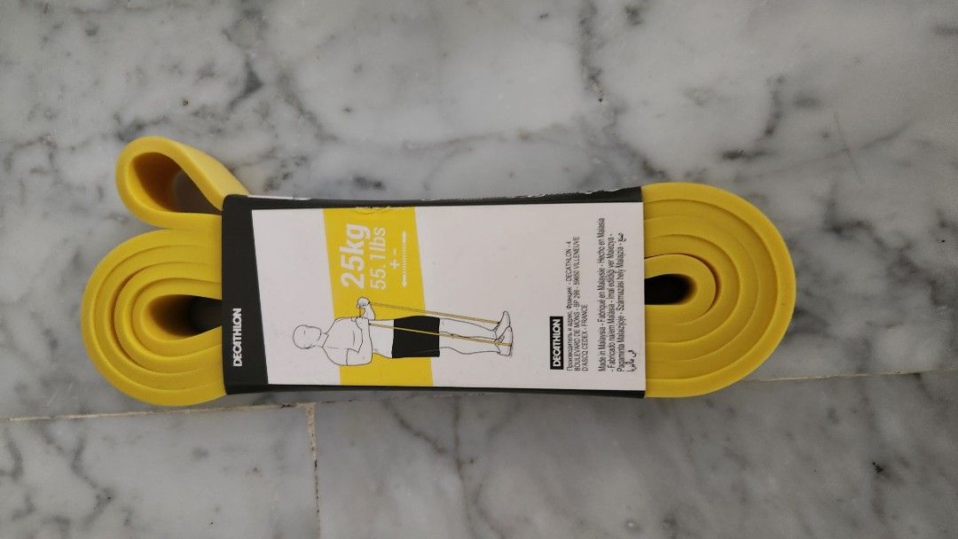 NEW Decathlon Resistance Band 25KG