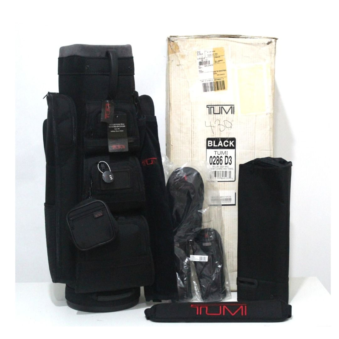 New Tumi 286D3 Alpha Deluxe Golf Bag Callaway golf set, Sports